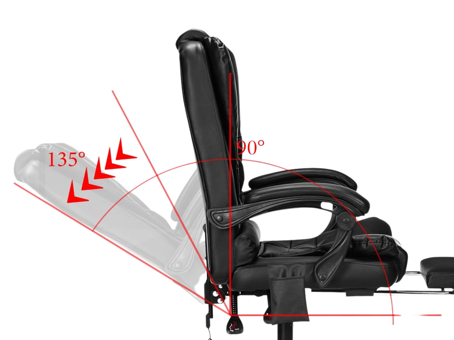 Chaise de bureau massante